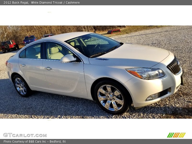 White Diamond Tricoat / Cashmere 2012 Buick Regal