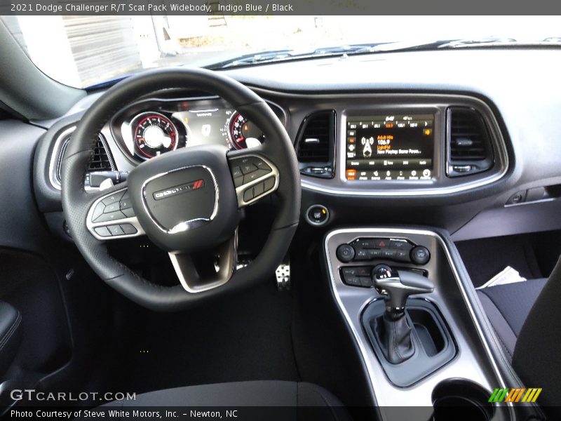 Indigo Blue / Black 2021 Dodge Challenger R/T Scat Pack Widebody