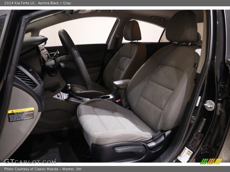 Aurora Black / Gray 2014 Kia Forte LX