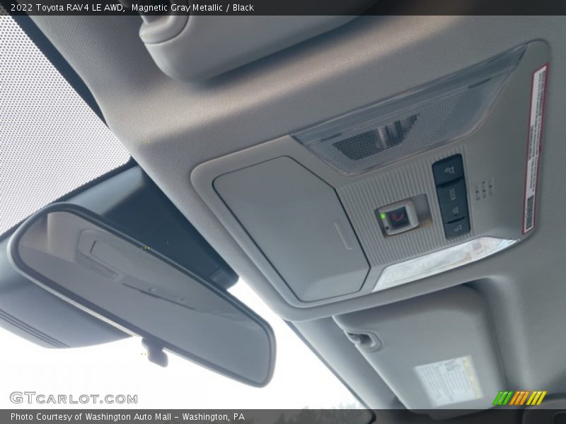 Magnetic Gray Metallic / Black 2022 Toyota RAV4 LE AWD