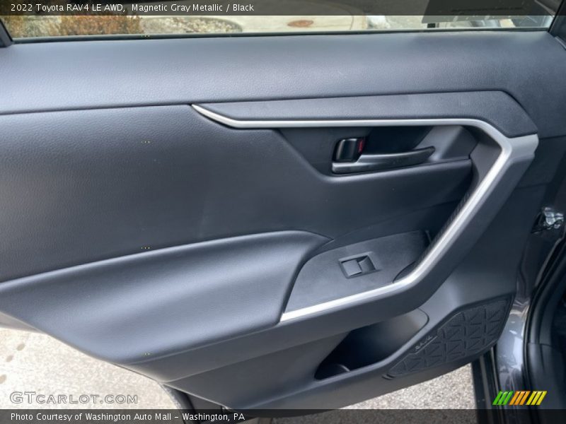 Magnetic Gray Metallic / Black 2022 Toyota RAV4 LE AWD