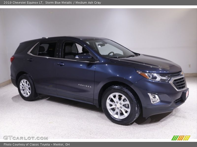 Storm Blue Metallic / Medium Ash Gray 2019 Chevrolet Equinox LT