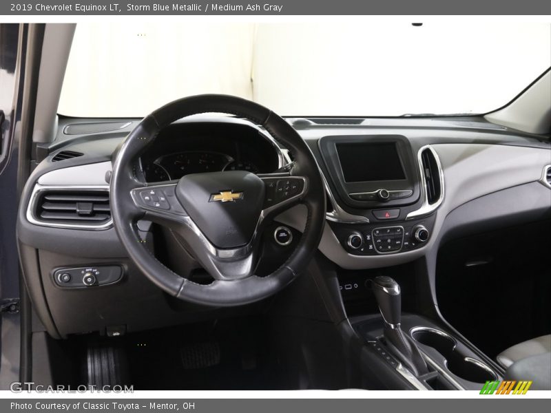 Storm Blue Metallic / Medium Ash Gray 2019 Chevrolet Equinox LT