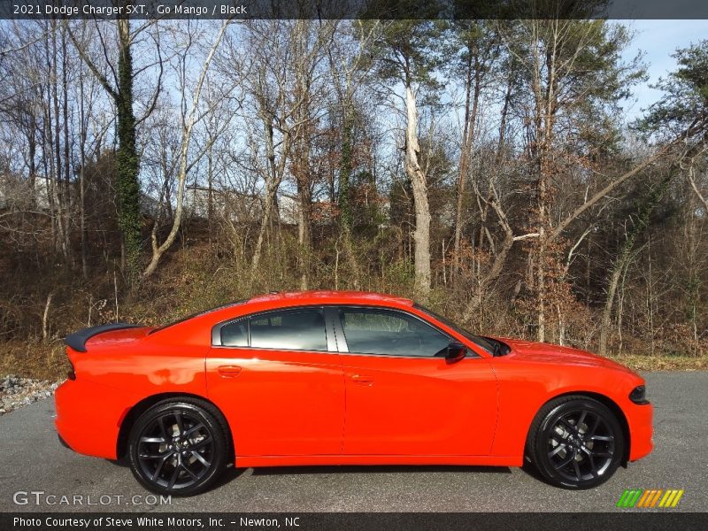 Go Mango / Black 2021 Dodge Charger SXT