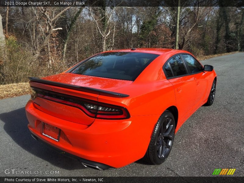 Go Mango / Black 2021 Dodge Charger SXT