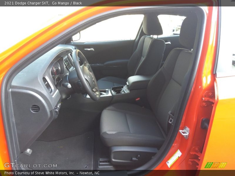 Go Mango / Black 2021 Dodge Charger SXT