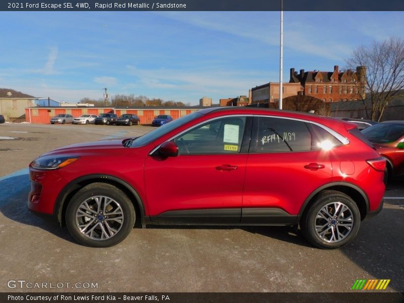  2021 Escape SEL 4WD Rapid Red Metallic