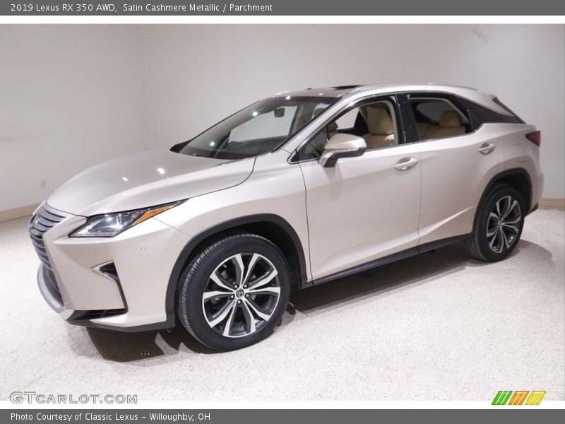 Satin Cashmere Metallic / Parchment 2019 Lexus RX 350 AWD