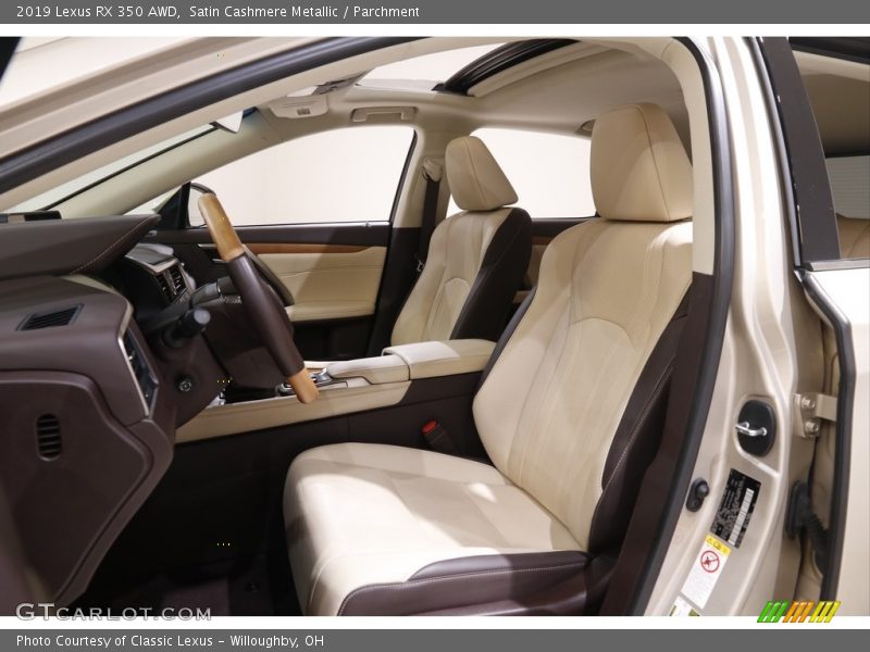Satin Cashmere Metallic / Parchment 2019 Lexus RX 350 AWD