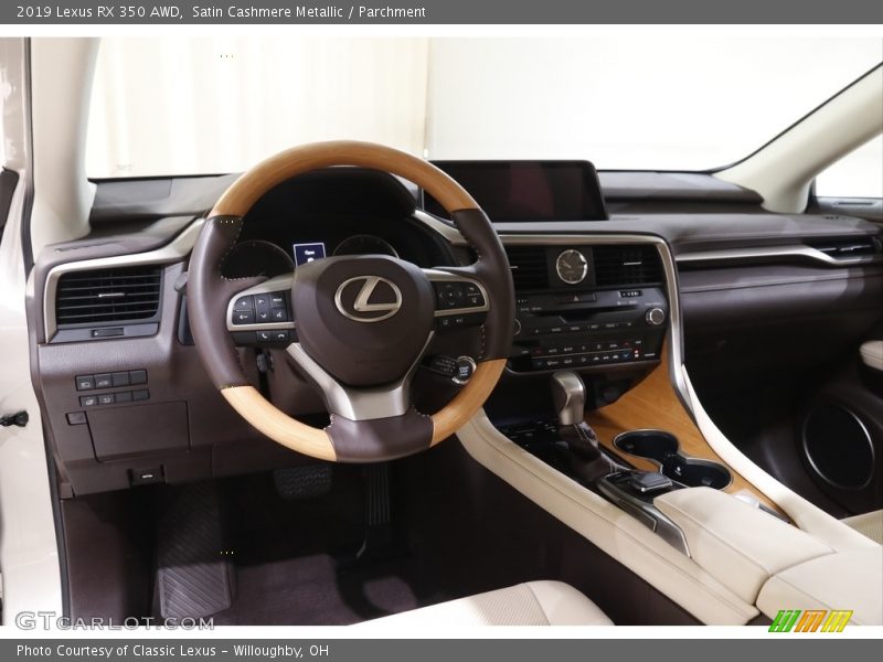Satin Cashmere Metallic / Parchment 2019 Lexus RX 350 AWD