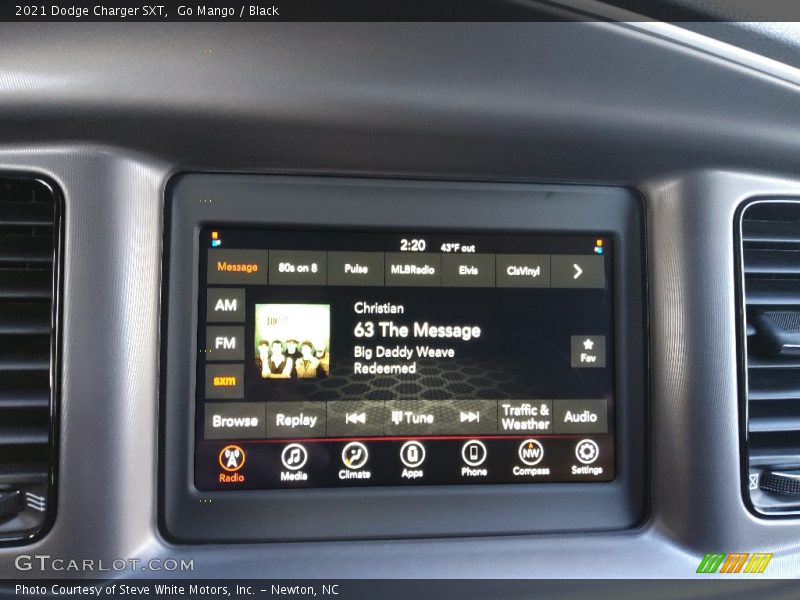 Go Mango / Black 2021 Dodge Charger SXT