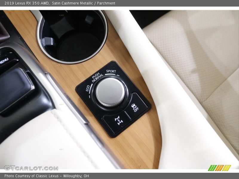 Satin Cashmere Metallic / Parchment 2019 Lexus RX 350 AWD