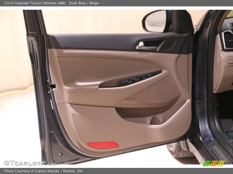 Dusk Blue / Beige 2019 Hyundai Tucson Ultimate AWD