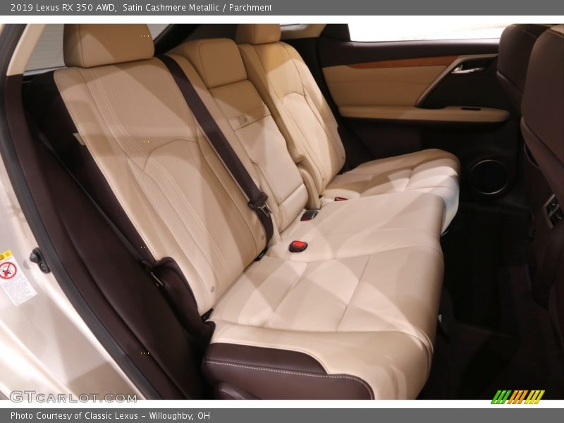 Satin Cashmere Metallic / Parchment 2019 Lexus RX 350 AWD
