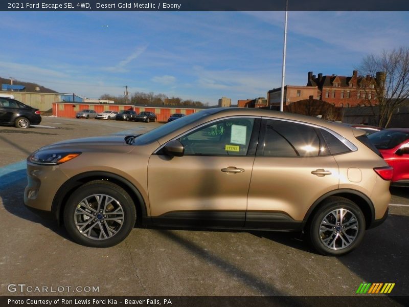  2021 Escape SEL 4WD Desert Gold Metallic