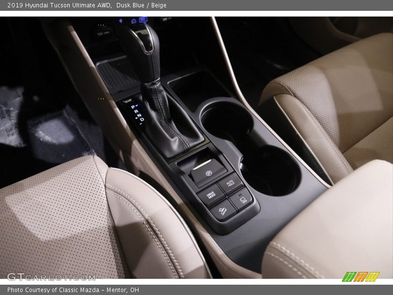 Dusk Blue / Beige 2019 Hyundai Tucson Ultimate AWD
