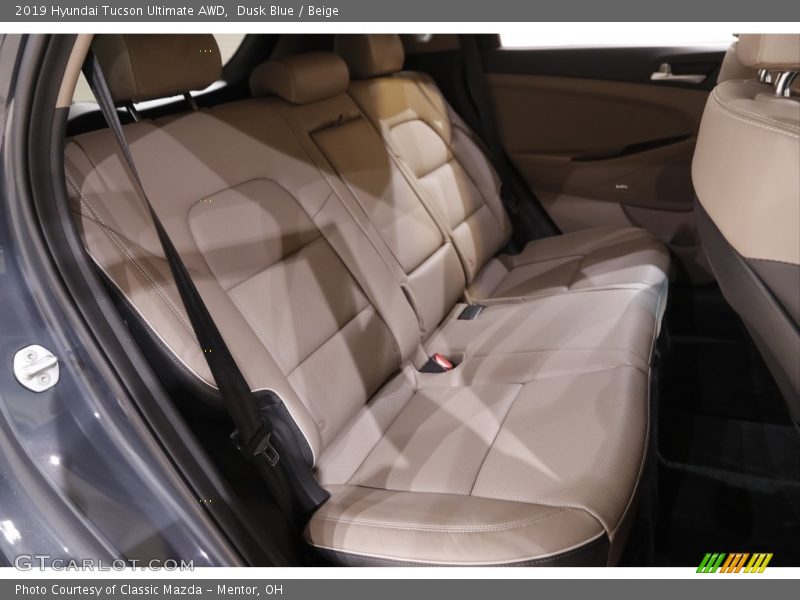 Dusk Blue / Beige 2019 Hyundai Tucson Ultimate AWD