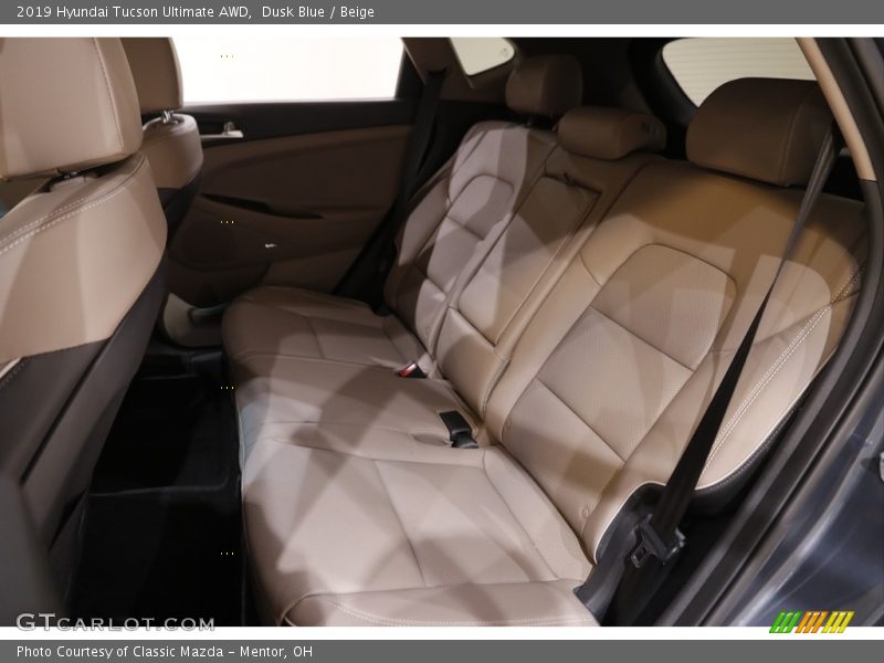 Dusk Blue / Beige 2019 Hyundai Tucson Ultimate AWD