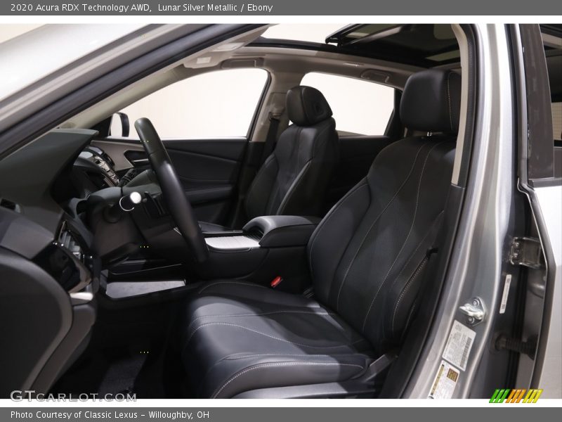 Lunar Silver Metallic / Ebony 2020 Acura RDX Technology AWD