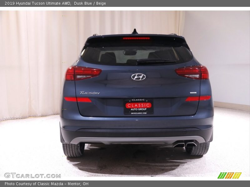 Dusk Blue / Beige 2019 Hyundai Tucson Ultimate AWD