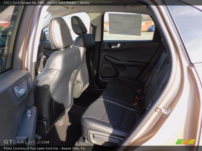 Desert Gold Metallic / Ebony 2021 Ford Escape SEL 4WD