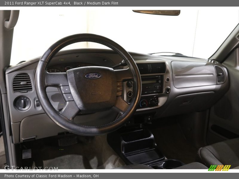 Black / Medium Dark Flint 2011 Ford Ranger XLT SuperCab 4x4