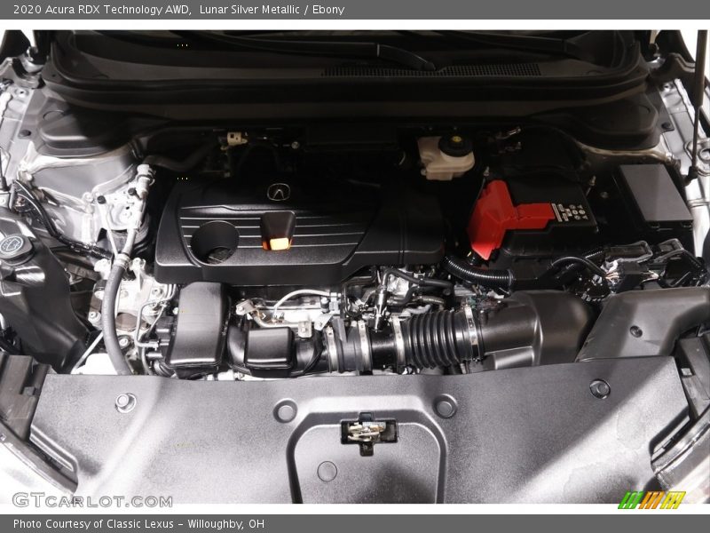 Lunar Silver Metallic / Ebony 2020 Acura RDX Technology AWD