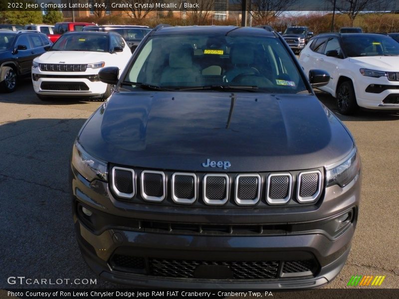 Granite Crystal Metallic / Black 2022 Jeep Compass Latitude 4x4