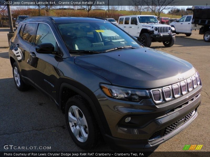 Granite Crystal Metallic / Black 2022 Jeep Compass Latitude 4x4