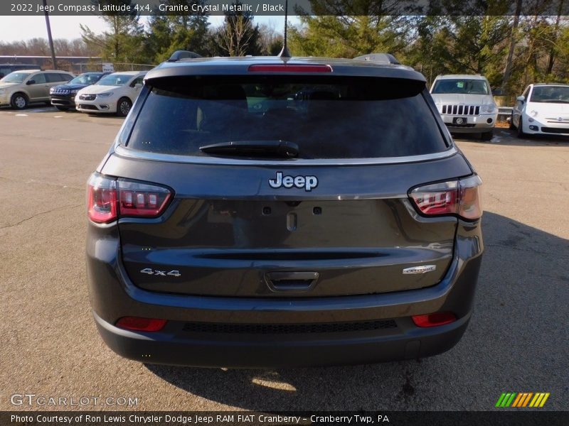 Granite Crystal Metallic / Black 2022 Jeep Compass Latitude 4x4