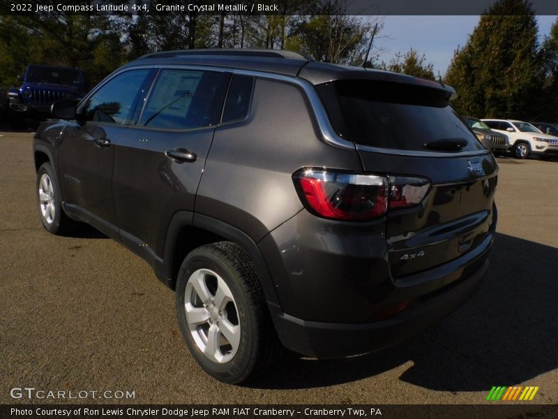 Granite Crystal Metallic / Black 2022 Jeep Compass Latitude 4x4