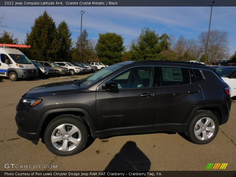 Granite Crystal Metallic / Black 2022 Jeep Compass Latitude 4x4