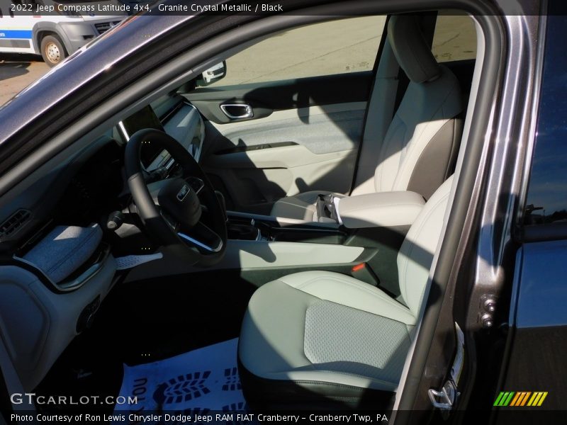 Granite Crystal Metallic / Black 2022 Jeep Compass Latitude 4x4