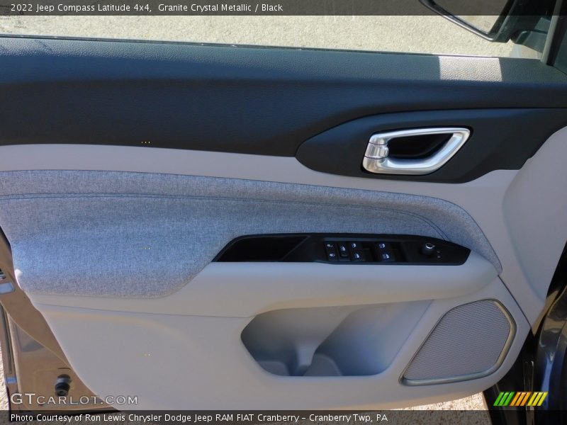 Granite Crystal Metallic / Black 2022 Jeep Compass Latitude 4x4