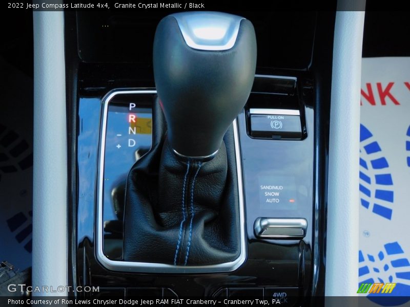 Granite Crystal Metallic / Black 2022 Jeep Compass Latitude 4x4