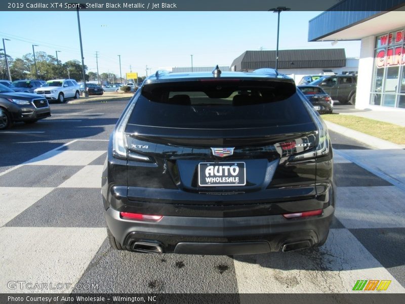 Stellar Black Metallic / Jet Black 2019 Cadillac XT4 Sport