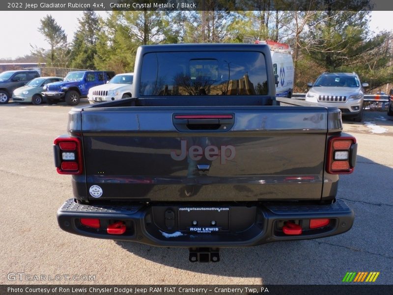 Granite Crystal Metallic / Black 2022 Jeep Gladiator Rubicon 4x4