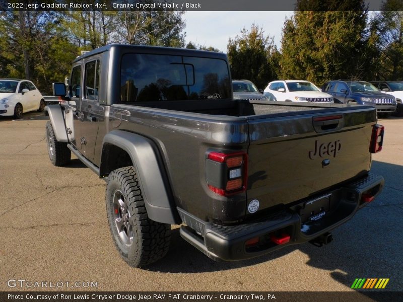 Granite Crystal Metallic / Black 2022 Jeep Gladiator Rubicon 4x4