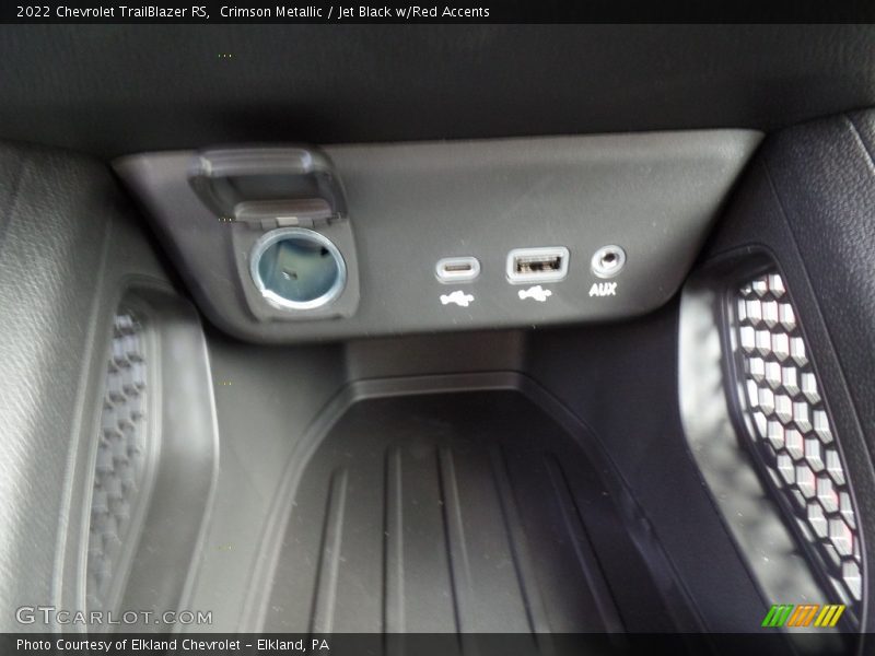 Crimson Metallic / Jet Black w/Red Accents 2022 Chevrolet TrailBlazer RS