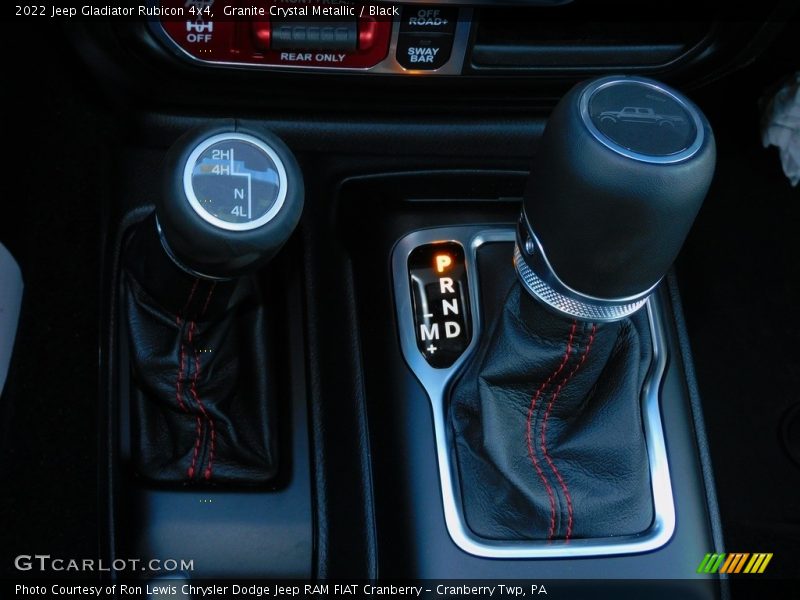  2022 Gladiator Rubicon 4x4 8 Speed Automatic Shifter