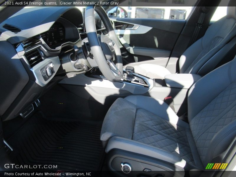 Front Seat of 2021 S4 Prestige quattro