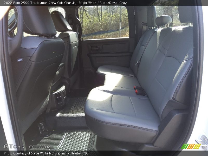 Bright White / Black/Diesel Gray 2022 Ram 2500 Tradesman Crew Cab Chassis