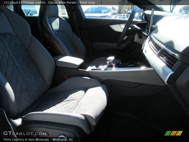 Front Seat of 2021 S4 Prestige quattro