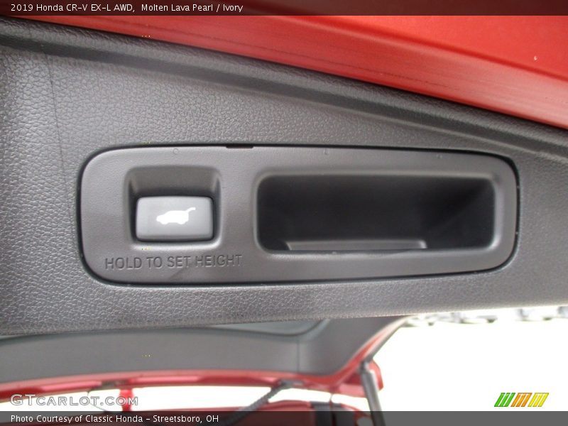 Molten Lava Pearl / Ivory 2019 Honda CR-V EX-L AWD