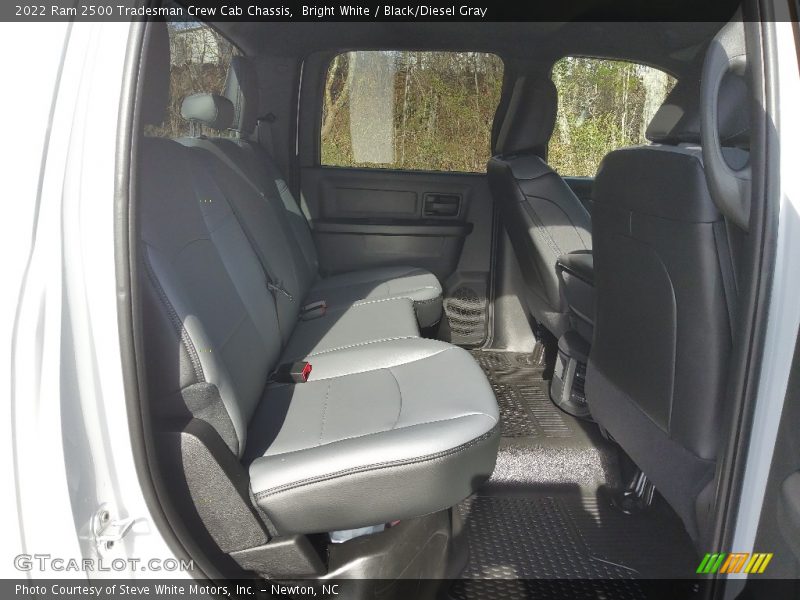 Bright White / Black/Diesel Gray 2022 Ram 2500 Tradesman Crew Cab Chassis