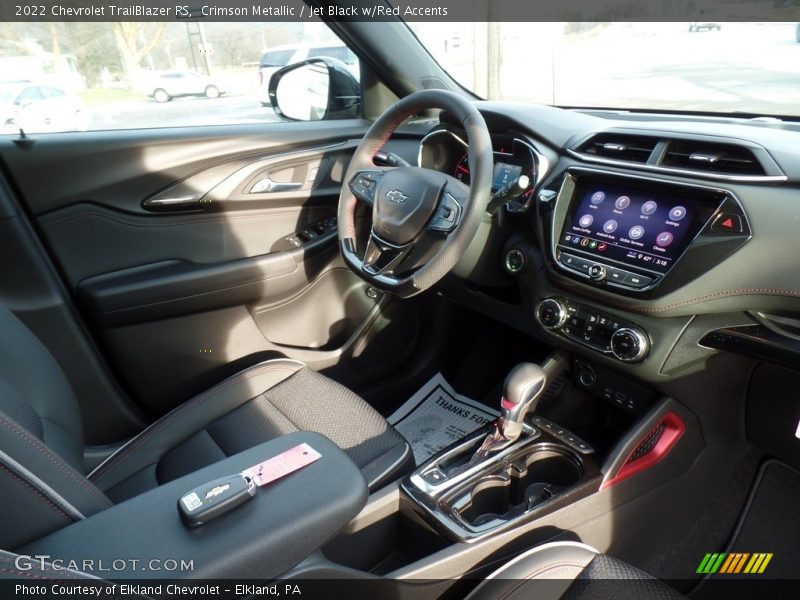 Crimson Metallic / Jet Black w/Red Accents 2022 Chevrolet TrailBlazer RS