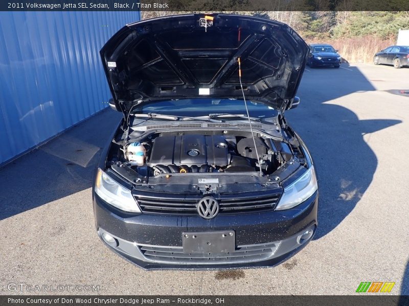 Black / Titan Black 2011 Volkswagen Jetta SEL Sedan