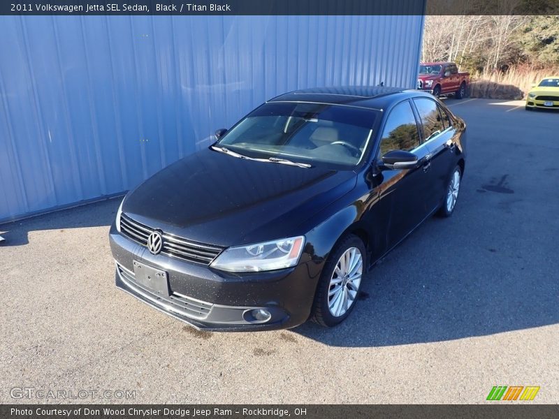 Black / Titan Black 2011 Volkswagen Jetta SEL Sedan