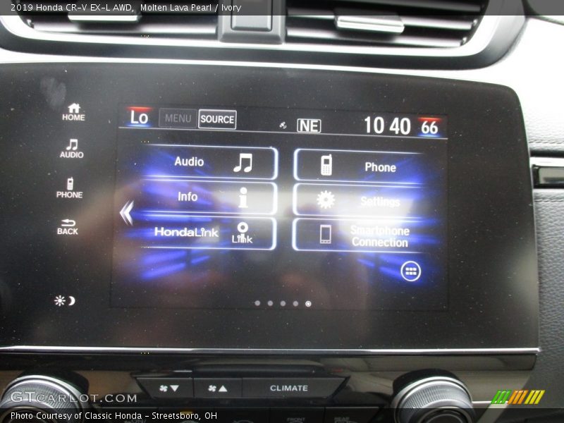 Molten Lava Pearl / Ivory 2019 Honda CR-V EX-L AWD