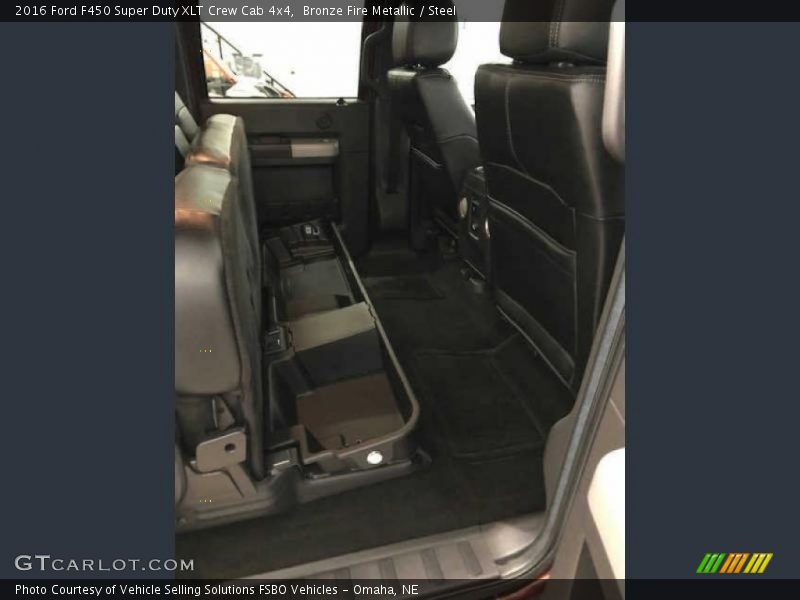 Bronze Fire Metallic / Steel 2016 Ford F450 Super Duty XLT Crew Cab 4x4